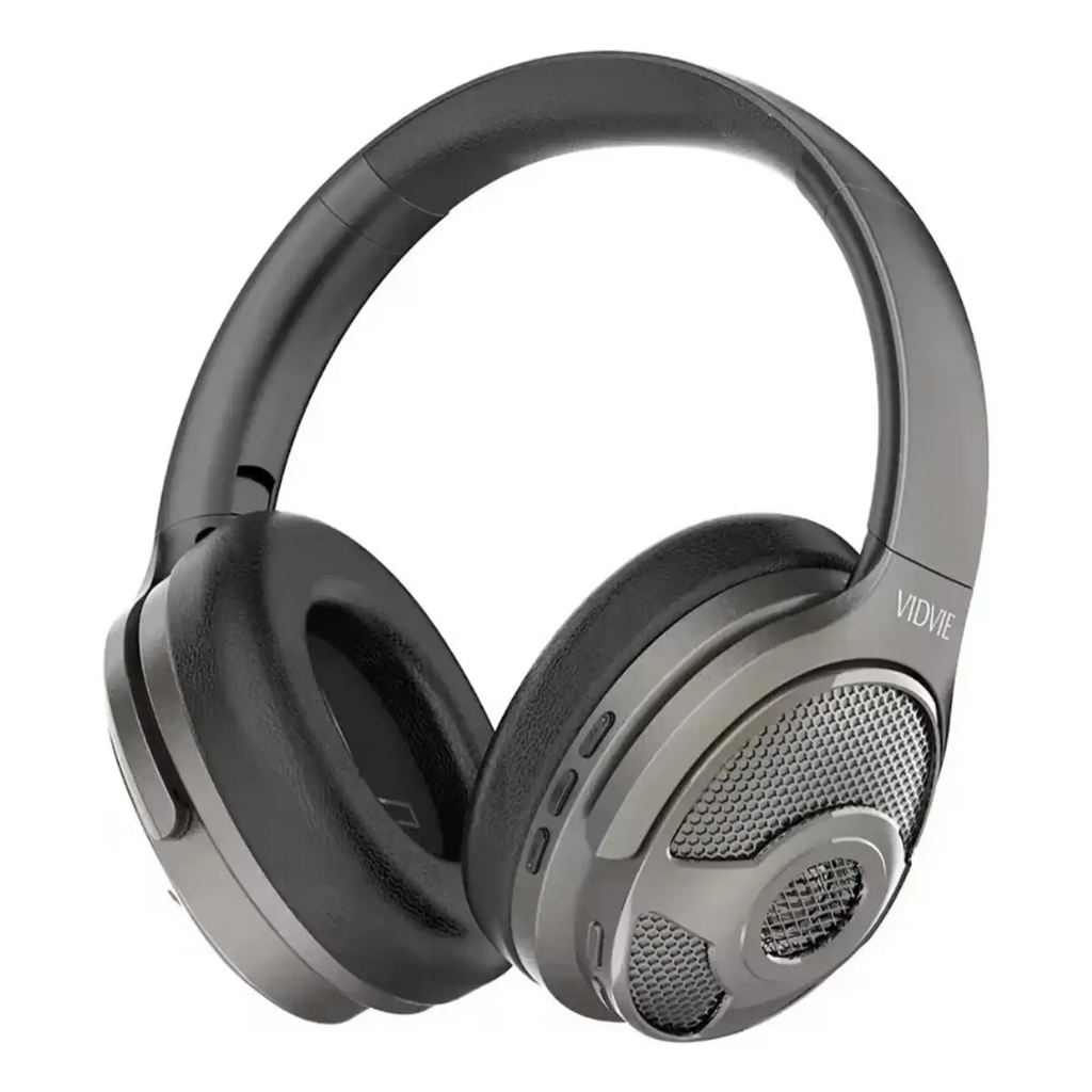 Audífonos Inalámbricos 40 Horas Over-ear 2en1 Vidvie Audioim Negro Cancelacion De Ruido