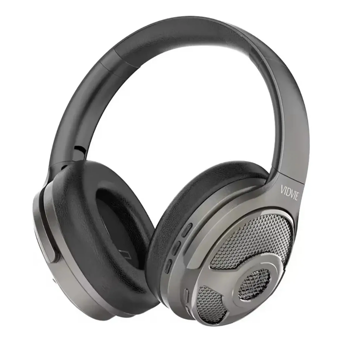 Audífonos Inalámbricos 40 Horas Over-ear 2en1 Vidvie Audioim Negro Cancelacion De Ruido