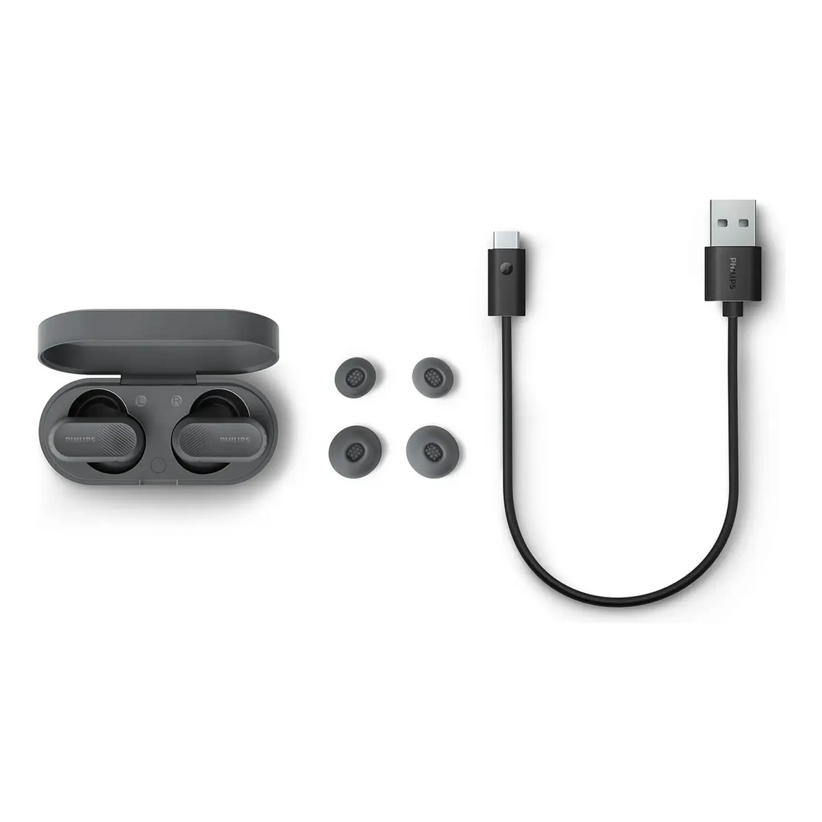 Audífonos Bluetooth Noise Cancelling Philips Tat3509 True Wireless 24 Horas Autonomía