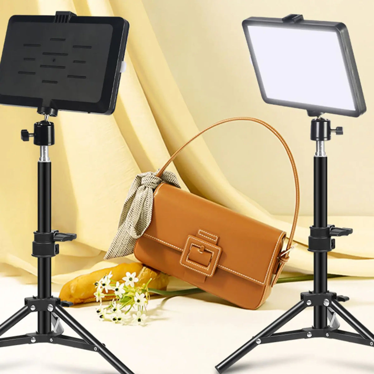Aro Cuadrado De Luz Led Fotografía 36 Cm + Trípode Ajustable