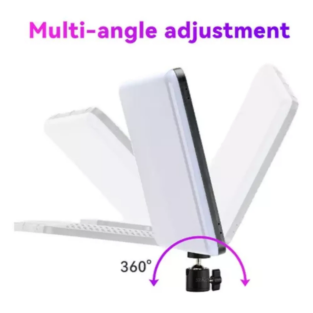 Aro Cuadrado De Luz Led Fotografía 36 Cm + Trípode Ajustable
