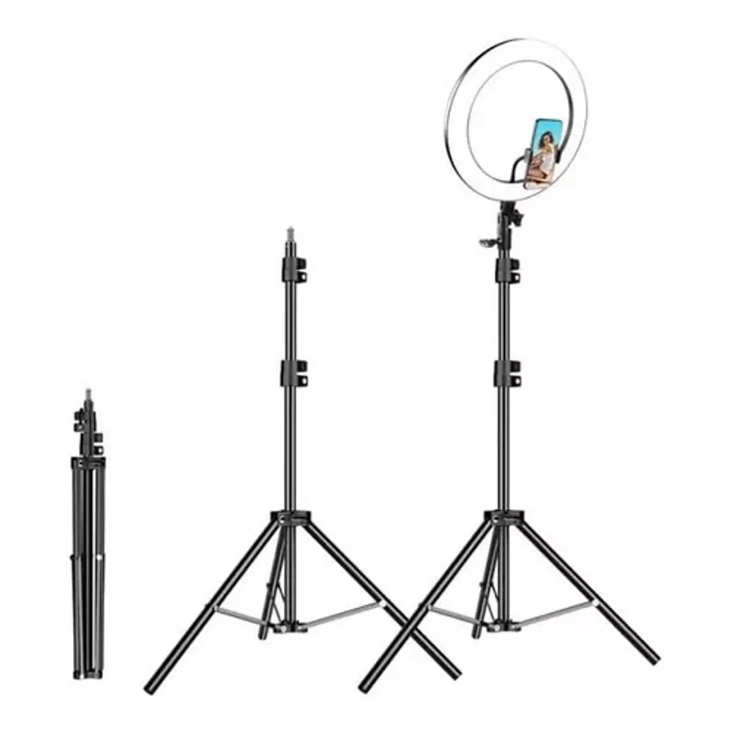 Aro De Luz Led Grande 30cm Con Tripode 2.1m Aros De Luz Led