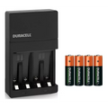 Cargador Pilas Recargables Duracell CEF-7 Aa Aaa C 4 Unidades Aa baterías
