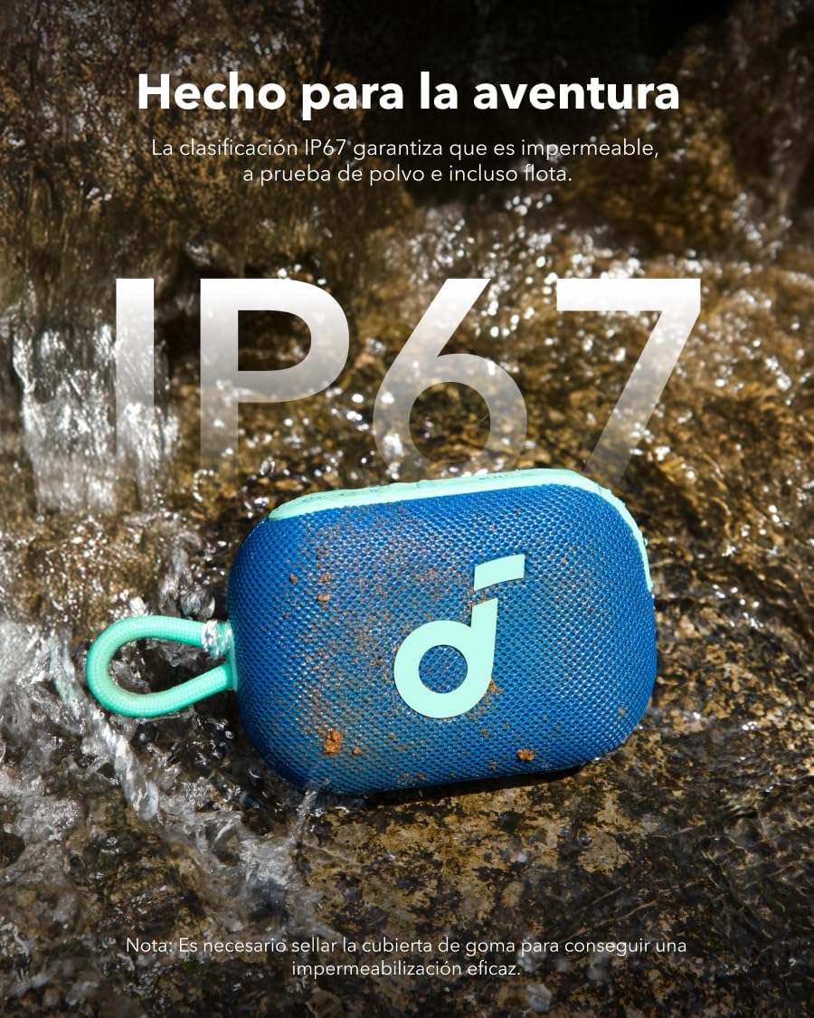 Parlante Bluetooth Soundcore Select 4 Go | Sonido Potente | 20 Horas | IP67 | Bluetooth 5.3