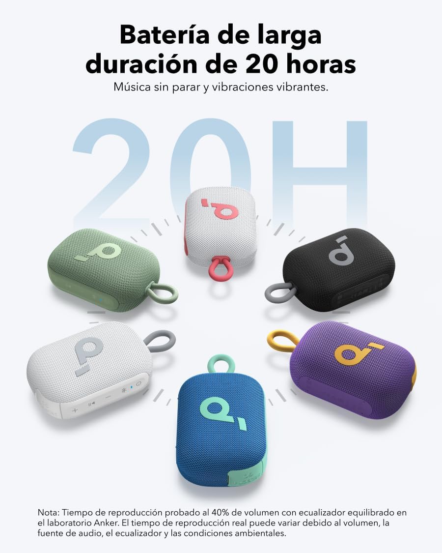 Parlante Bluetooth Soundcore Select 4 Go | Sonido Potente | 20 Horas | IP67 | Bluetooth 5.3