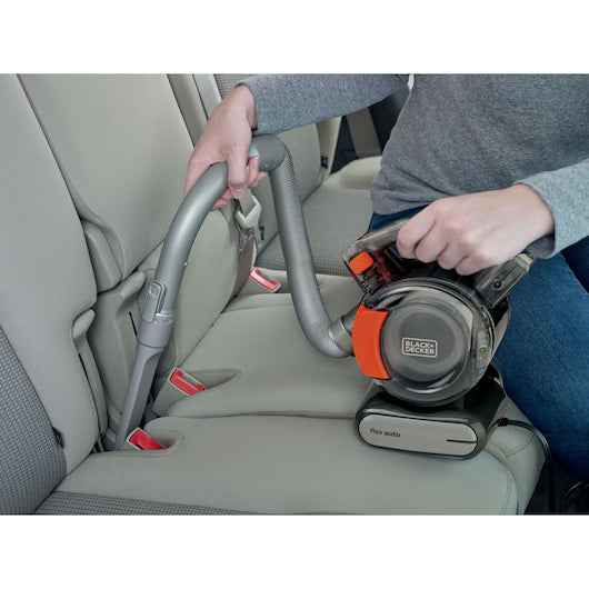Aspiradora para Auto BLACK+DECKER BDCV560F-LA | 12V | Tecnología Ciclónica | Manguera Flexible | Filtro Lavable