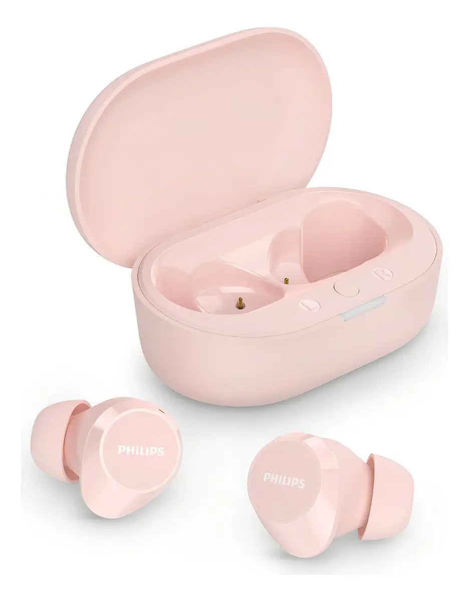 Audífonos Philips TAT1209 True Wireless Bluetooth 5.3 – Rosado