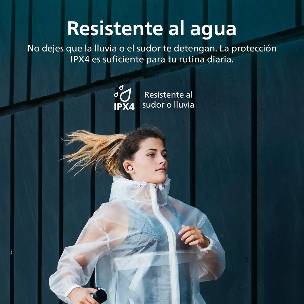 Audífonos Philips TAT1209 True Wireless Bluetooth 5.3 – Rosado
