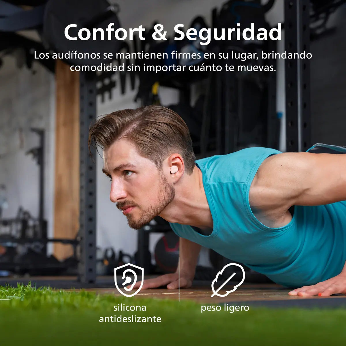 Audífonos Philips TAT1209 True Wireless Bluetooth 5.3 – Rosado